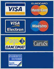 Carte di credito accettate all'hotel Villa & Roma